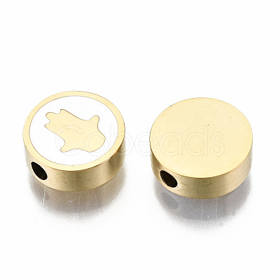 304 Stainless Steel Beads STAS-S080-021G-1