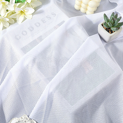Polyester Elastic Eyelet Fabric AJEW-WH20006-273C-1