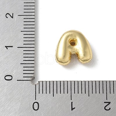 Brass Micro Pave Cubic Zirconia Beads KK-P290-61G-A-1