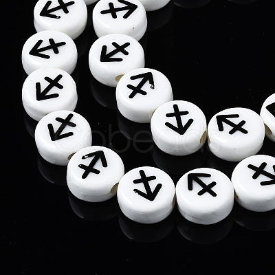 Handmade Porcelain Ceramic Beads Strands PORC-S502-032C-1