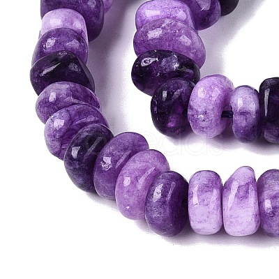 Dyed Natural Quartz Beads Strands G-N359-16A-07-1