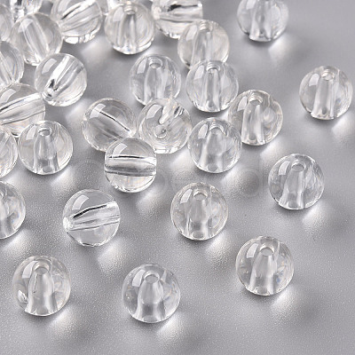 Transparent Acrylic Beads X-MACR-S370-A10mm-205-1