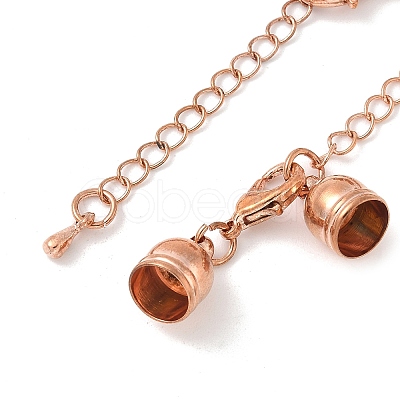Brass Chain Extender KK-K001-4mm-RG-1