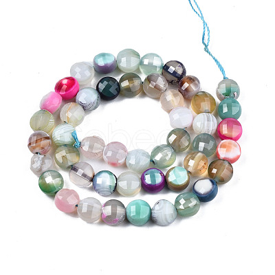 Natural Agate Beads Strands G-N326-100A-01-1