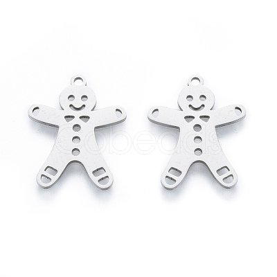 Non-Tarnish 201 Stainless Steel Pendants STAS-N090-LA919-1-1