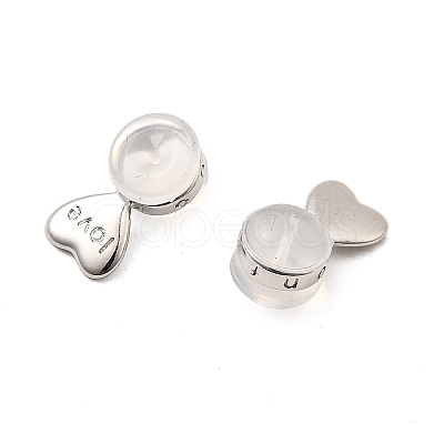 Silicone Ear Nuts SIL-N004-04P-NR-1