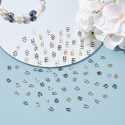 1200Pcs 6 Colors Brass Wire Guardians KK-ME0002-76-1