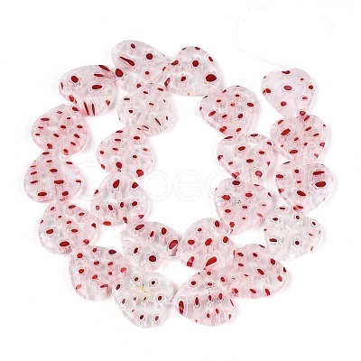 Handmade Millefiori Glass Beads Strands LAMP-T021-29A-1