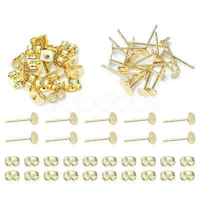 20Pcs 304 Stainless Steel Stud Earring Findings STAS-YW0001-42F-1