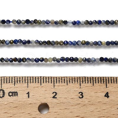 Natural Lapis Lazuli Beads Strands LS-G-RM2025-A21-2mm-1