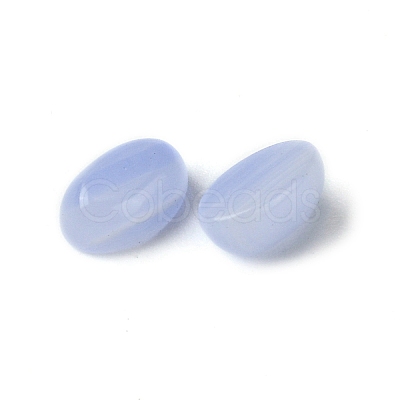 Synthetic Blue Lace Agate Cabochons G-A094-01A-40-1