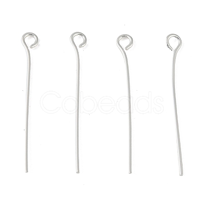 Brass Eye Pins KK-H258-08A-S-1