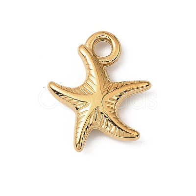 304 Stainless Steel Pendants STAS-F327-03D-G-1