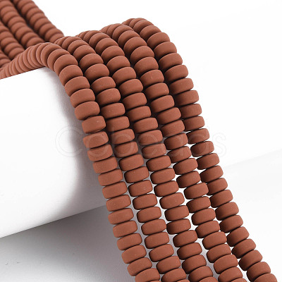 Handmade Polymer Clay Beads Strands CLAY-N008-136-1