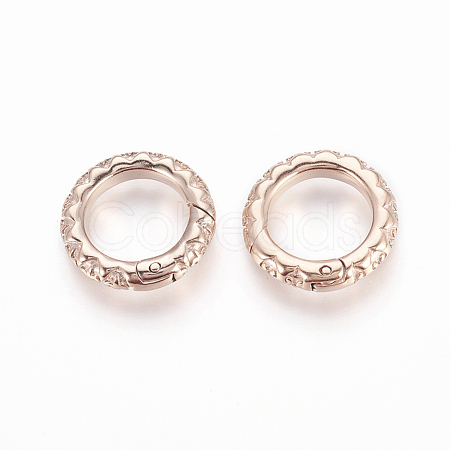 304 Stainless Steel Spring Gate Rings STAS-P217-13RG-03-1