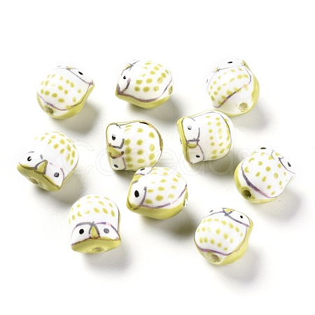 Handmade Porcelain Beads X-PORC-S447-05-1