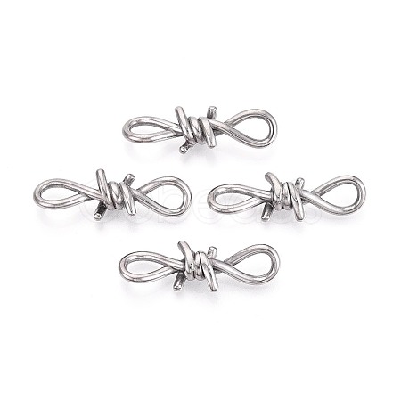 304 Stainless Steel Barbed Wire Links STAS-T072-138P-1