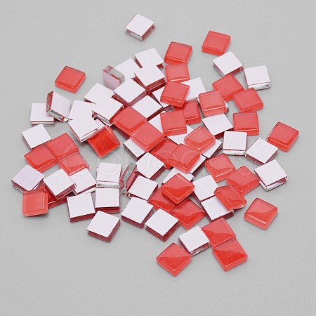 Square Transparent Glass Cabochons GLAA-WH0233-61C-1
