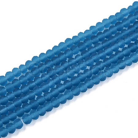 Transparent Glass Beads Strands EGLA-A044-T2mm-MD27-1