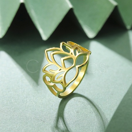 304 Stainless Steel Finger Rings RJEW-L129-02G-1