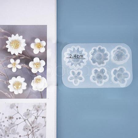 DIY Flower Silicone Molds X-DIY-D048-12C-1