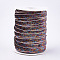 Glitter Sparkle Ribbon, Polyester & Nylon Ribbon, Colorful, 3/8 inch(9.5~10mm), about 50yards/roll(45.72m/roll)