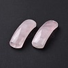 Natural Rose Quartz Connector Charms G-D460-02L-2