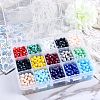 1500Pcs 15 Colors Electroplate Glass Beads Strands EGLA-SZ0001-10-6