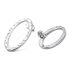 Tarnish Resistant 201 Stainless Steel Stud Earrings EJEW-K270-02P-2