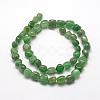 Natural Green Aventurine Beads Strands G-F464-04-2