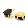 Brass Micro Pave Cubic Zirconia Charms X-KK-S336-02G-A-2