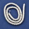 Electroplated Synthetic Non-magnetic Hematite Beads Strands G-H327-G01-02D-2