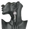 Iron Dangle Earrings EJEW-FS00019-5