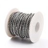 Tarnish Resistant 304 Stainless Steel Box Chains CHS-B001-01P-3