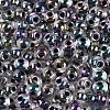 FGB Inside Colours Transparent Glass Seed Beads SEED-T009-01A-2
