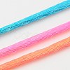 Nylon Satin Rattail Cords X-NWIR-A003-14-2