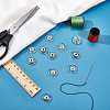 25Pcs Plastic Snap Button BUTT-GF0001-15-4