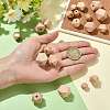 20Pcs 5 Styles Wood Beads WOOD-FS0002-59-4