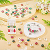 100Pcs Large Hole Resin European Beads OPDL-TA0001-06C-6
