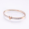 304 Stainless Steel Bangles BJEW-P223-15-3