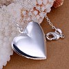 Brass Hollow Heart Diffuser Locket Pendants KK-BB11640-4