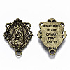 Tibetan Style Alloy Chandelier Component Links TIBE-N011-002AB-NR-2