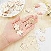DIY Flower Wine Glass Charm Tags Making Kit DIY-SC0018-59-3