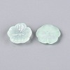 Transparent Spray Painted Glass Beads GLAA-Q089-003-E001-1-2