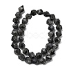 Natural Larvikite Beads Strands G-Z119-A32-03-4