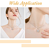 24Pcs 12 Colors Cat Eye Sun Pendants with Crystal Rhinestone FIND-FH0007-93-7