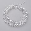 Glass Beads Strands GR10MMY-01L-3