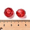 Transparent Resin European Beads RESI-B020-05G-3