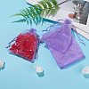 Organza Gift Bags with Drawstring X-OP-R016-13x18cm-06-5