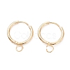 201 Stainless Steel Huggie Hoop Earring Findings STAS-P283-01Q-G-1
